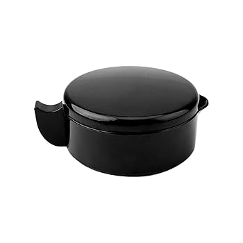 Amazon.co.jp: Simhoa 書道用硯皿 蓋付き 筆記用墨入れ