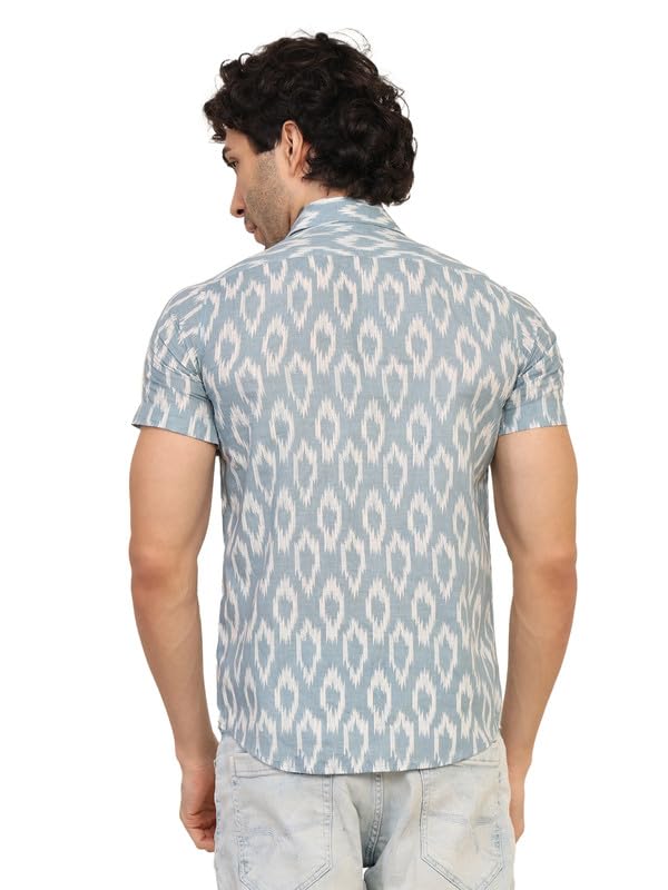 Image of KE KANHA EXPORTS Shirt for Men /Cotton Shirts for Men /Stylish Mens Casual Shirt /Men's Slim Fit Shirt & Regular Fit Shirt for All Occasions Western Beach Summer Shirt Style