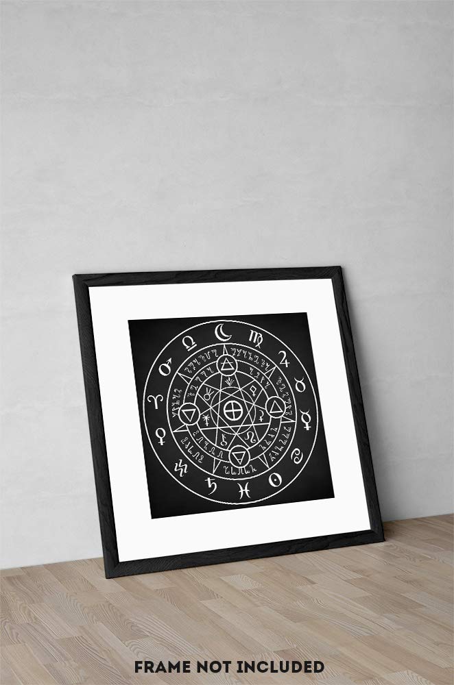 Amazon.com: Alchemical Sigil Art Print Ancient Alchemy Elements