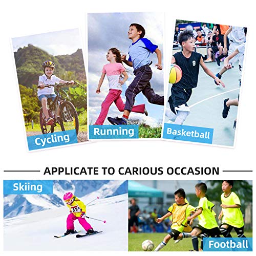 Image of 2 /3 /4 Pcs Boys Girls Base Layer Athletic Compression Leggings and Shirts Thermal Underwear Set Running Pants Tights