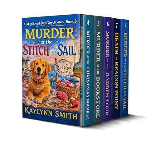 The Maplewood Bay Cozy Mysteries Box Set: Books 4-8