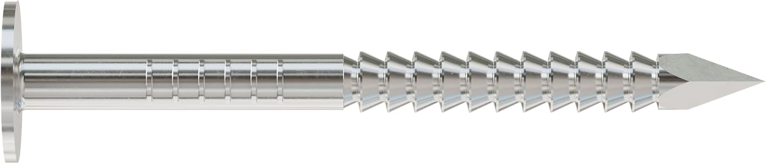 Simpson Strong-Tie S510ARN5 Roofing Nail, Annular Ring Shank 1-3/4-in. x .131-in. Type 304 Stainless Steel (5 lb.)