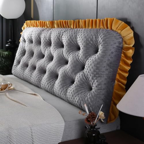 Grand coussin de tête de lit haut de gamme et oreiller de lecture XJBTBA