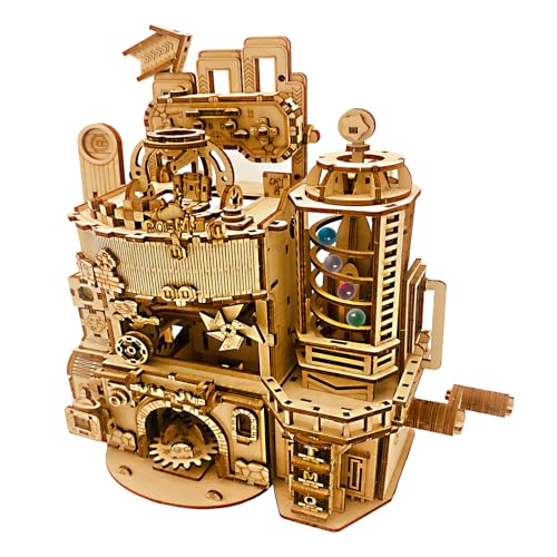 3D Wooden Puzzles for Adults Wood DIY Model Kit Craft Sets Mechanical Engineering Building puzzle to Build for Adult Age 14+ Years Old