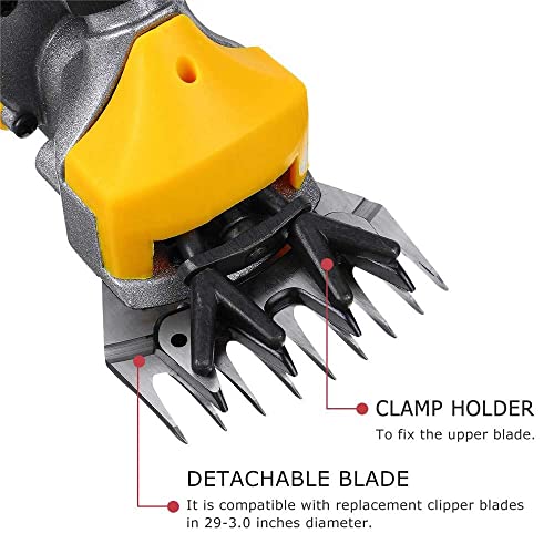 Tesoura elétrica para ovelhas 750 W, máquina de cortar ovelhas máquina tosquiar elétrica máquina de