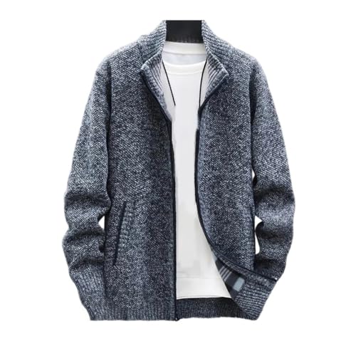Veste en maille pour homme idéale pour les sorties décontractées d'automne