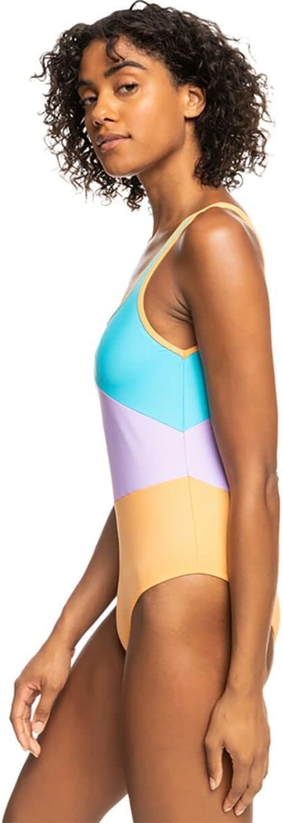 Roxy Color-Block Party One-Piece Swimsuit