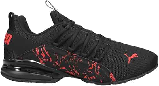 Amazon.com | PUMA Axelion City Escape Puma Black/High-Risk