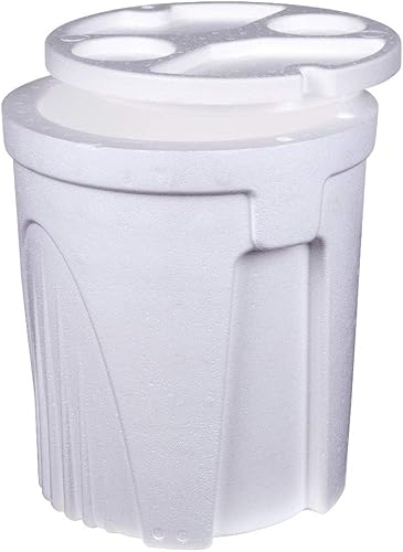 Miniatura 3 de Flambeau Outdoors 6064BC - Cubo de cebo aislado de 5 galones con tapa premium, almacenamiento de pesca de cebo vivo, verde limablanco