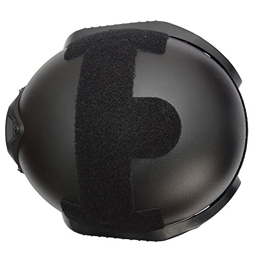 Atairsoft Tactical Airsoft Paintball Mich 2001 Helmet With Side Rail & Nvg Mount Bk #TOP5