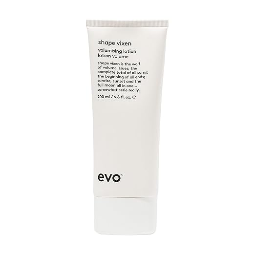 Amazon.com: EVO Shape Vixen Volumizing Lotion - Professional Hair Styling Blow Dry Texture Mask for Fine Thin Straight Hair - 200ml / 6.8fl.oz : Beauty & Personal Care