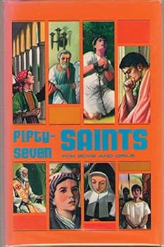 Hardcover Fifty-Seven Saints for Boys and Girls Book