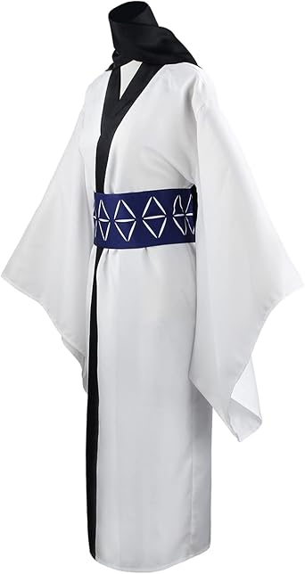 Ryomen Sukuna Cosplay Halloween Costumes for Women Men Outfit (White, Small)