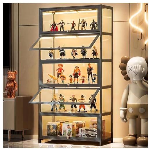Display Cabinet with Acrylic Glass Doors