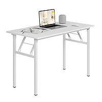 sogesfurniture Tavolo Pieghevole 100x60cm Scrivanie Computer Scrivanie Studio Ufficio