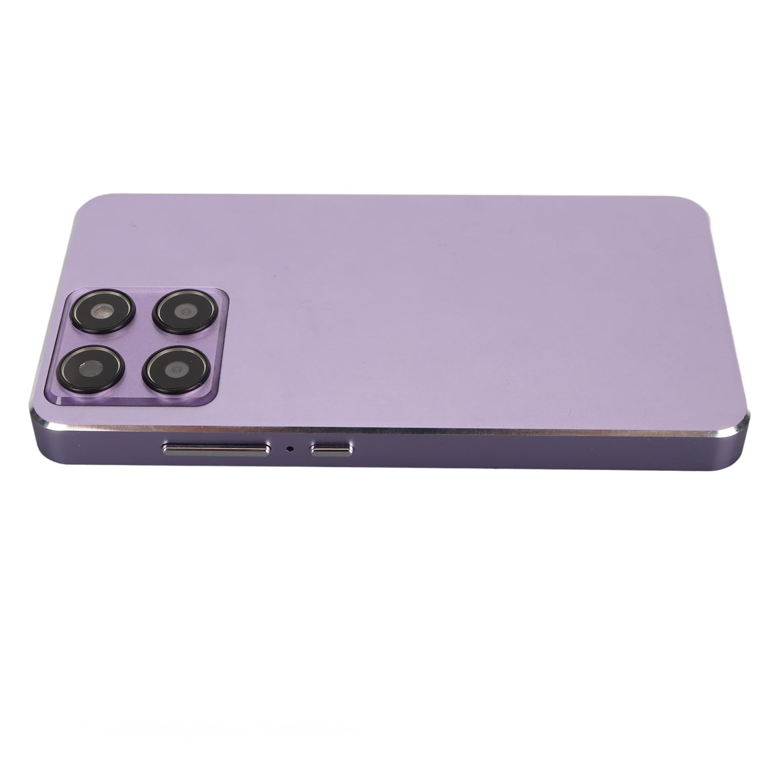Reproductor MP4 Portátil, Reproductor MP3 de 5,0 Pulgadas, Sonido HiFi, Pantalla Táctil Completa con Auriculares Blancos para Vídeo de Acampada (Purple)
