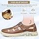 Moudn Leder Sandalen Herren outdoor Herren sandalen den Sommer Sport Freizeit trekking casual Sandale mit geschlossener Spitze atmungsaktiv Halbschuhe Fischersandalen