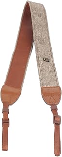 NovelGoal Adjustment Shoulder Strap for DSLR & Micro SLR Camera Carrying Strap Comfortable and Simple Camera Strap (Brown)