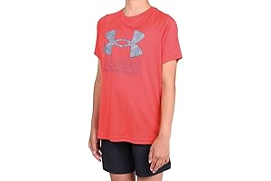 Under Armour Tech Hybrid Printed Fill Short Sleeve Shirt for Boys