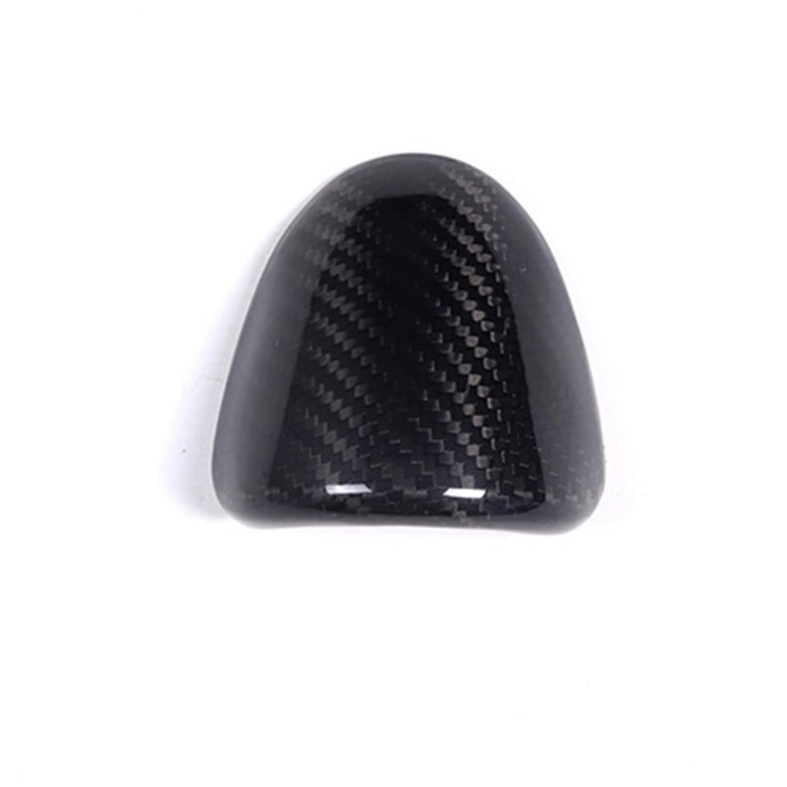 QBKGMEWCA Center Console Clock Interior Modification Cover Compatible for Maserati Ghibli Genuine Carbon Fiber(Type2)