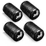 Tire Valve Stem Caps,Wheel caps Compatible with Grand Cherokee for Jeep Wrangler Compass Cherokee...