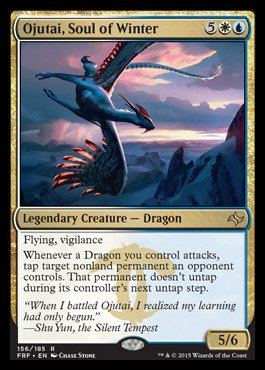 Magic: the Gathering - Ojutai, Soul of Winter (156/185) - Fate Reforged