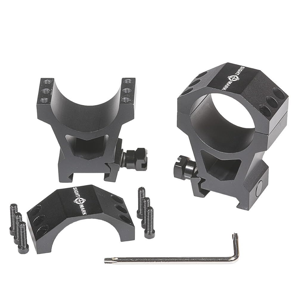 Sightmark Mounting Rings - High Height Picatinny Rings (Fits 34mm)