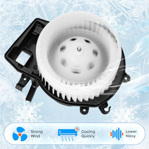 Image of 700190 HVAC Heater Blower Motor Fit for Mercedes-Benz CLK320 2004-2005, for CLK55 AMG 2005-2006, for CLK500 2005-2009, for C230 2002-2007, Replaces 2038202514 MB3126100