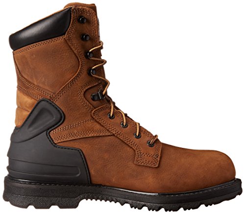 Carhartt Men's CMW8100 8 Non Safety Toe Work Boot, Bison Brown Oil Tan, 8.5 M US