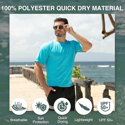 Image of Kanu Surf Men's Echo Upf 50+ Rashguard
