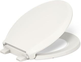 Kohler 4639-RL-96 Cachet READYLATCH WC-Sitz, leise schließend, rund, Keks