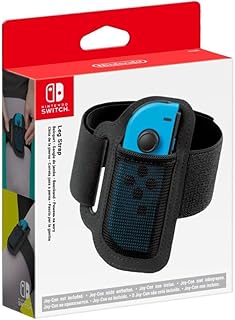 Nintendo Leg Strap, Modern, Black