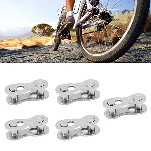 Elo Perdido, Conector de Corrente Reutilizável de Liberação Rápida de Aço para 6, 7, 8, 9, 10 Veloci