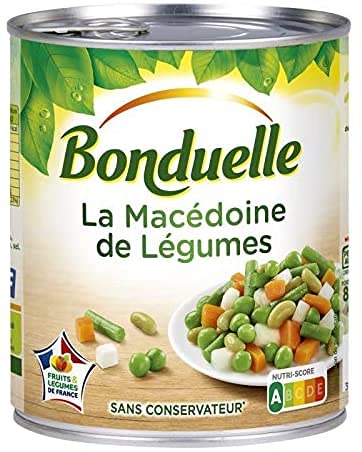 BONDUELLE - Macédoine De Légumes 530G - Lot De 3 - meilleure offre