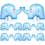 LNQ LUNIQI 10Pcs Animal Balloon Elephant Aluminum Foil Balloon Party Balloon for Baby Shower Birthda
