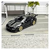 RCESSD Modelle sammeln 1:64 Für Porsche 911 GT2 RS Metallfertiges Auto Druckguss-Miniaturauto-Dekorationsanzeige Modell aus Druckguss
