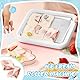 Jeinbuil Eisplatte zum eis machen Eiscreme Roller Maker Pan mit 2 Spateln Kleine Instant Rolled Ice Cream Maker für hausgemachte gerollte Eiscreme, gefrorener Joghurt, Gelato