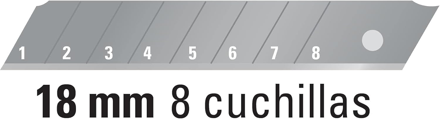 TRUPER REP-CUT-6 10 Blades for 18 mm Snap-Off Knife
