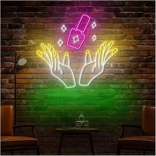 Soothing Atmosphere Neon Sign Lamp for Beauty Salon, Personalized Decoration for Nail(90cm) image 5
