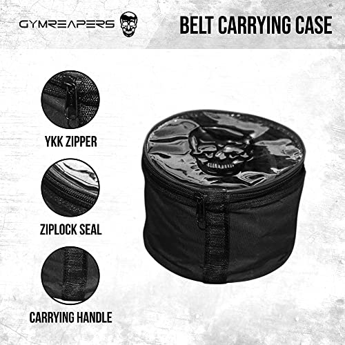 Gymreapers GR-7MMBELT-BL-M Weight Lifting Belt - 7Mm Heavy Duty Pro Leather Belt thumb #3