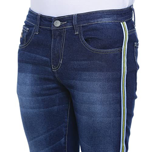 Image of Campus Sutra Men's Mid Rise Slim Jeans