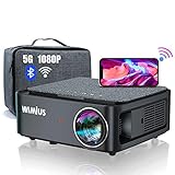 🛒【Native 1080P Full HD Beamer mit 7500 L und tragbare Tasche】 Mit nativer Auflösung von 1920 * 1080, hohem dynamischen Kontrastverhältnis von 10000: 1 und Unterstützung von Full HD 4k Videos. Dieser 1080p video Beamer ist 4 mal detaillierter als der 720P Beamer. Mit der 90% NTSC Technologie und der Originalfarbe mit hoher Wiedergabe bietet der HD Beamer ein realistischeres und natürlicheres Seherlebnis. Eine kundenspezifische Beamertasche ist mit dem Beamer ausgestattet.
