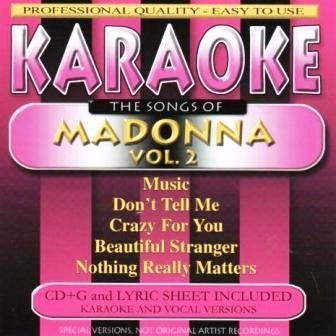 Karaoke: Songs By Madonna 2 [Audio CD] Various Artists