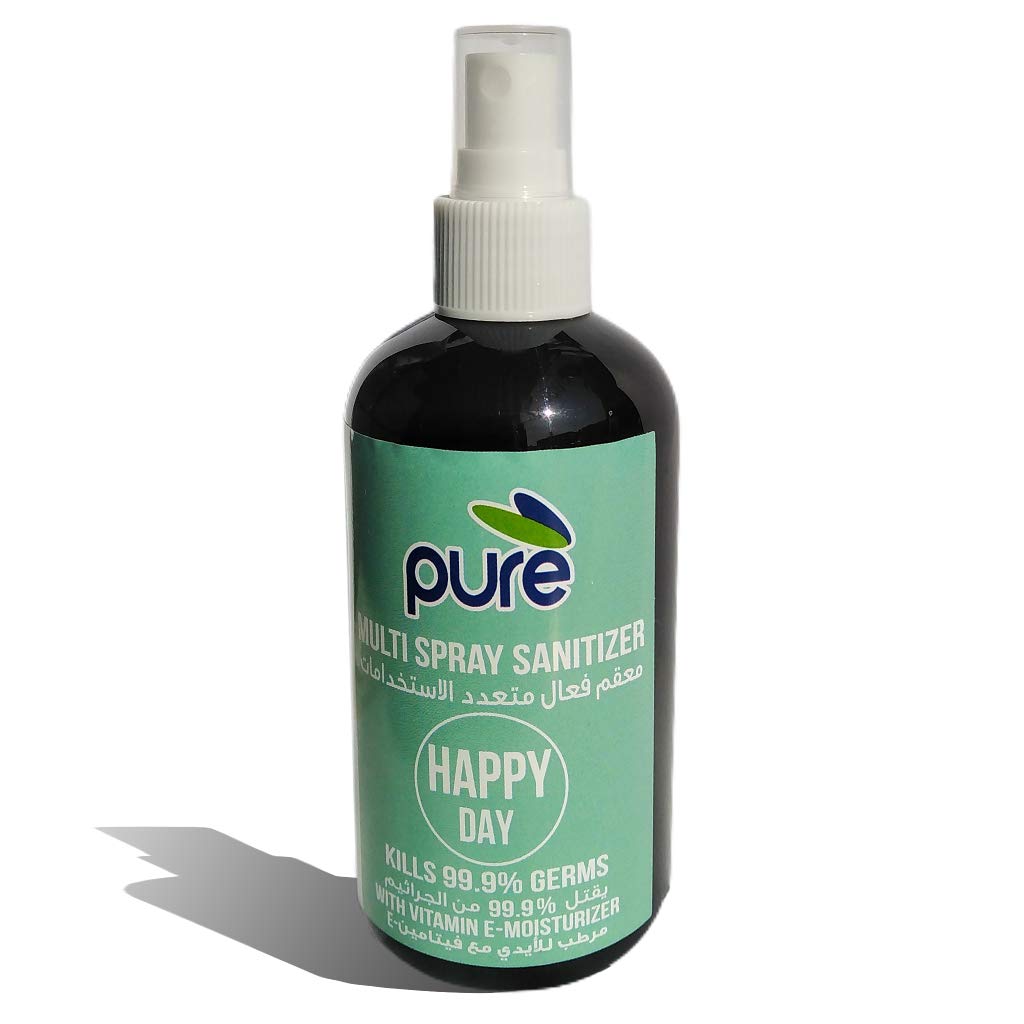 MULTI SPRAY SANITIZER, 250ML - FOR ALL SURFACES, DUBAI MUNICIPALITY CERTIFIED WITH EFFICIENCY OF 99.999%…