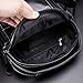 KPYWZER Genuine Leather Shoulder Bag for Men Messenger Briefcase CrossBody Handbag Satchel Pack Travel Work Everyday bag Black