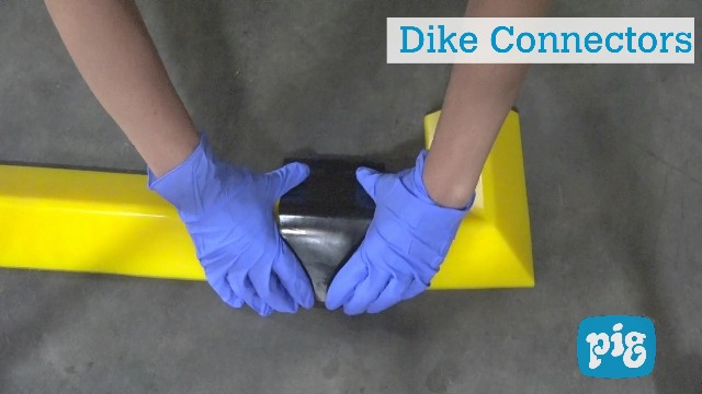 Image of PIG High-Volume SpillBlocker Dike - 5'L x 4.5 inchW x 6.75 inchH - PLR254-NG
