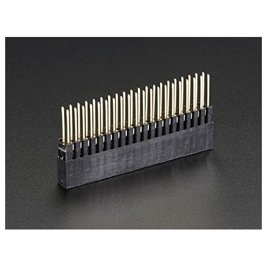 Adafruit Stacking Header for Pi A+/B+/Pi 2/Pi 3 – 2 X 20 Extra Tall Header [ADA1979]