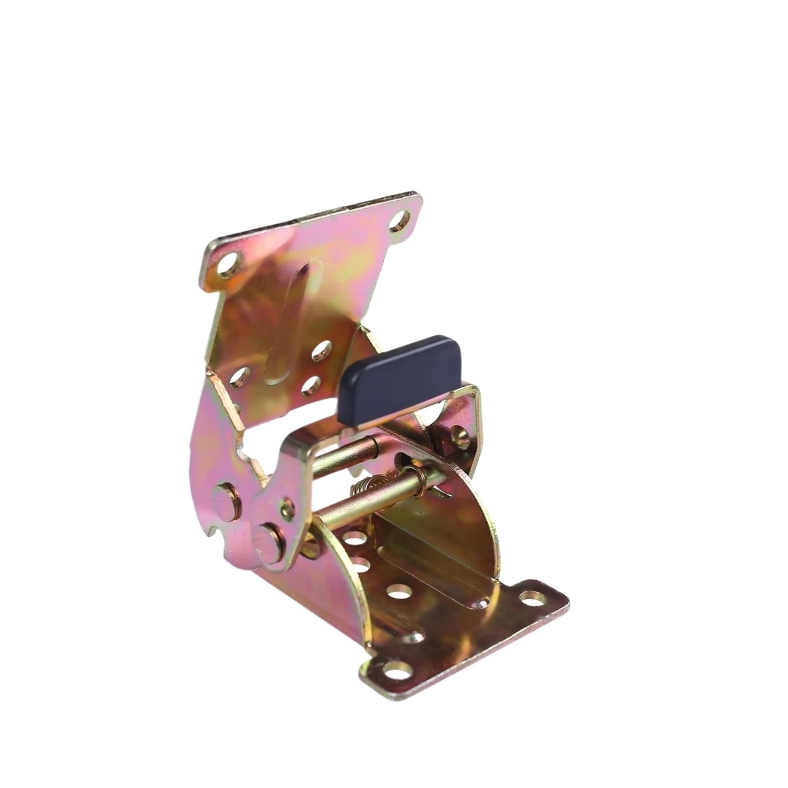 Sensumepb Gold 4Pcs 4Pcs Folding Leg Hinge Bracket, 0-90-180 Degree Foldable Support With Self Locking Hinge And Screws(Gold 4Pcs)