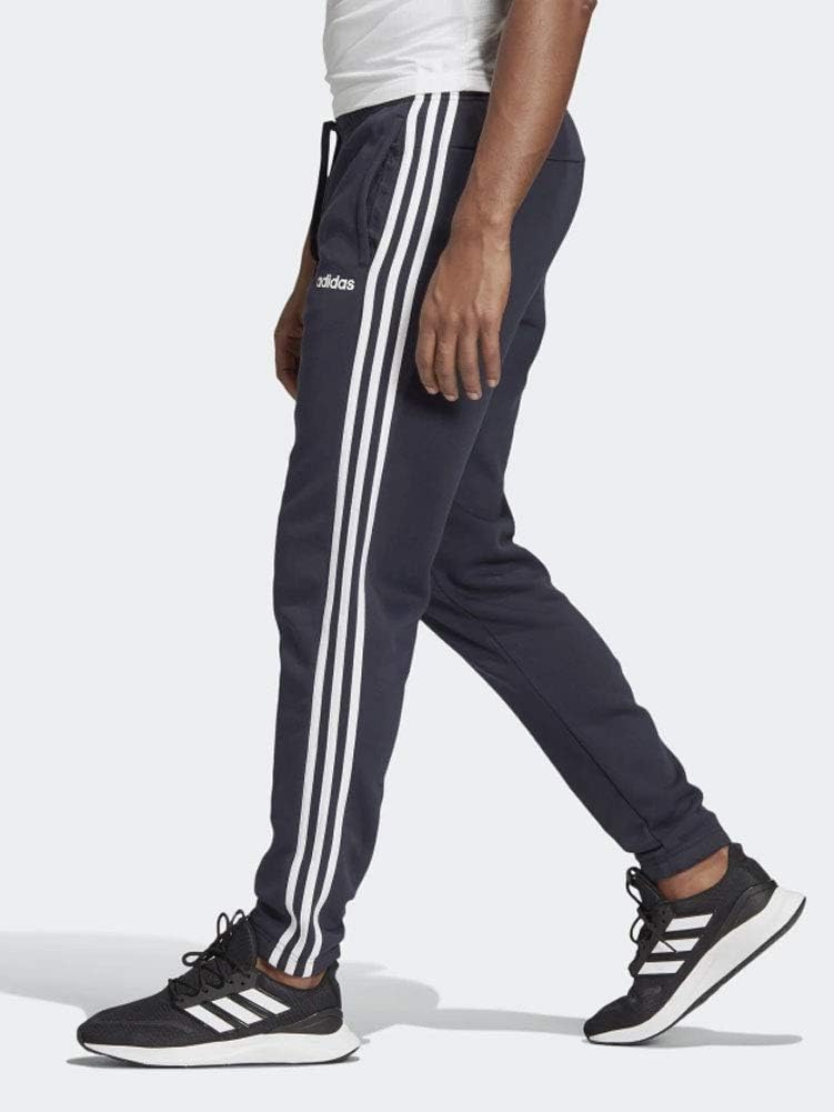 adidas mens Essentials 3-Stripes Fleece Tapered Pants