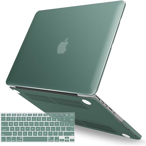 Miniatura 78 de iBenzer – 2 en 1 carcasa de plástico duro y cubierta de teclado para MacBook Pro Retina de 13"/15", Negro